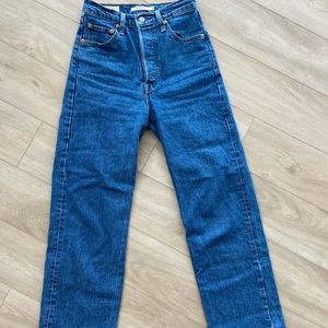 Levis ribcage jeans